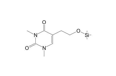 1,3-Dimethyl-5-(2-trimethylsilyloxyethyl)pyrimidine-2,4-dione