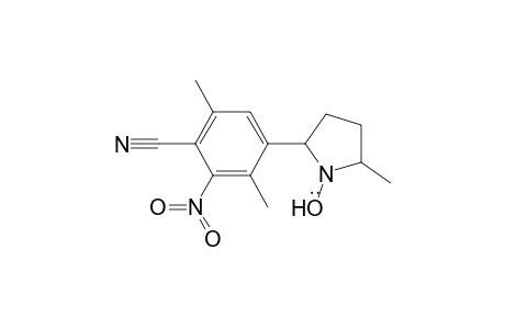 2-(p-cyano-m-nitrophenyl)-2',5,5'-trimethylpyrrolidine-N-oxyl