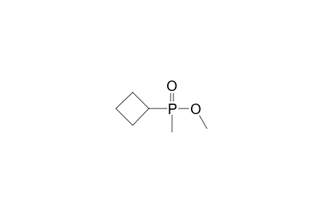 Phosphinoic acid(methyl), cyclobutyl-, methyl ester