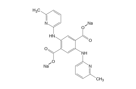 2,5-bis[(6-methyl-2-pyridyl)amino]terephthalic acid, disodium salt