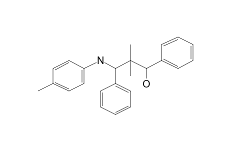 1-Propanol, 2,2-dimethyl-1,3-diphenyl-3-(p-tolylamino)-