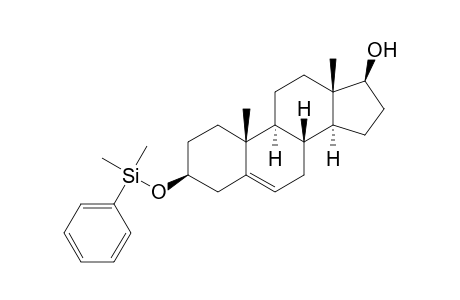 3.beta.(-Dimethylphenylsiloxy)androst-5-en-17.beta.-ol