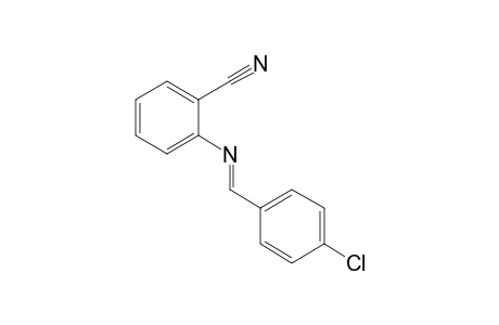N-(p-chlorobenzylidene)anthranilonitrile