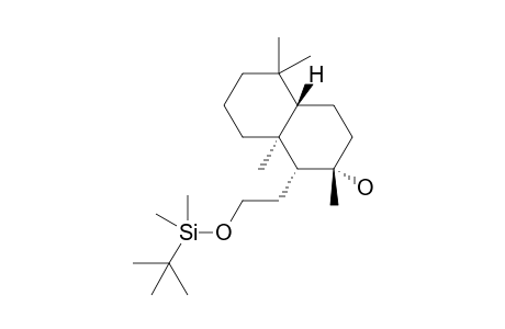 12-(Tert-butyldimethylsilyloxy)-8.alpha.-hydroxy-13,14,15,16-tetranorlabdane