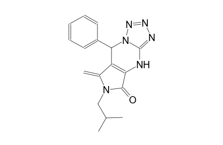 5H-pyrrolo[3,4-d]tetrazolo[1,5-a]pyrimidin-5-one, 4,6,7,8-tetrahydro-7-methylene-6-(2-methylpropyl)-8-phenyl-