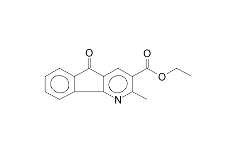 5-keto-2-methyl-indeno[2,1-e]pyridine-3-carboxylic acid ethyl ester