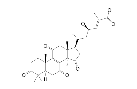 (23S)-HYDROXY-3,7,11,15-TETRAOXO-LANOST-8,(24E)-DIENE-26-OIC-ACID