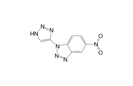 4-[5-NITRO-BENZOTRIAZOL-1-YL]-1,2,3-TRIAZOLE