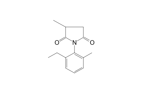N-(6-ethyl-o-tolyl)-2-methylsuccinimide