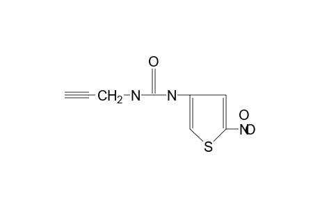 1-(5-nitro-3-thienyl)-3-(2-propynyl)urea