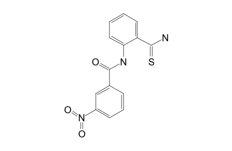 2-(3-NITROBENZOYLAMINO)-THIOBENZAMIDE