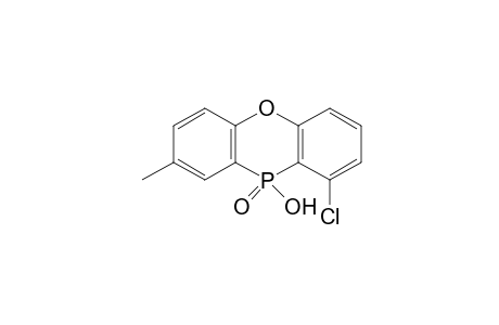 1-chloro-10-hydroxy-8-methylphenoxaphosphine, 10-oxide
