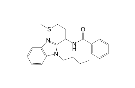 Benzamide, N-[1-(1-butyl-1H-benzoimidazol-2-yl)-3-methylsulfanylpropyl]-