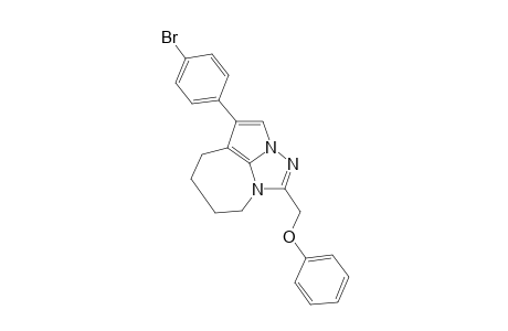 4-(4-Bromo-phenyl)-1-phenoxymethyl-5,6,7,8-tetrahydro-2,2a,8a-triaza-cyclopenta[cd]azulene