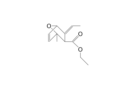 2-exo-Ethoxycarbonyl-3-ethylidene-1-methyl-7-oxa-bicyclo(2.2.1)hept-5-ene