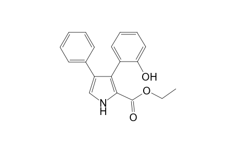 Ethyl 3-(2-hydroxyphenyl)-4-phenyl-1H-pyrrole-2-carboxylate