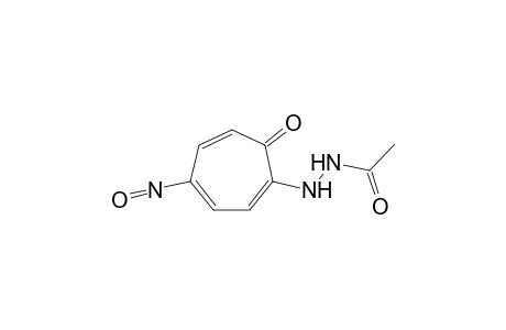 acetic acid, 2-(4-nitroso-7-oxo-1,3,5-cycloheptatrien-1-yl)hydrazide