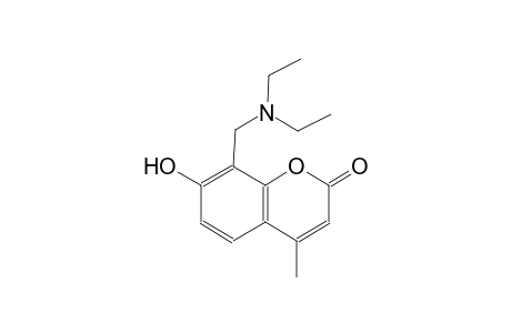 8-[(diethylamino)methyl]-7-hydroxy-4-methylcoumarin