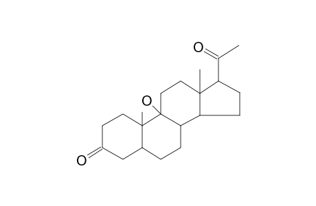 Allopregnan-9.alpha.-ol-3,20-dione