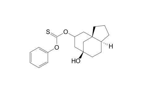 (1S*,5S*,8R*)-8-Hydroxytricyclo[6.3.1.0(1,5)]dodecan-10-yl Phenyl Thionocarbonate