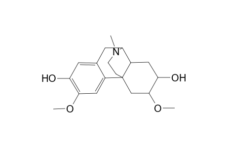 3,6-Dimethoxy-17-methylmorphinan-2,7-diol