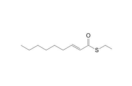 (E)-S-Ethyl non-2-enethioate