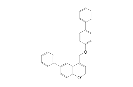 4-[(4-biphenylyloxy)methyl]-6-phenyl-2H-1-benzopyran