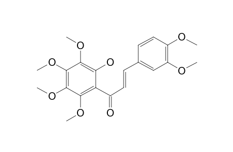 2'-Hydroxy-3,3',4,4',5',6'-hexamethoxy-chalcone