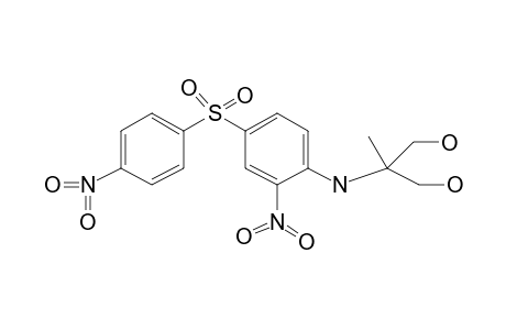 4-[[1,1-Bis(hydroxymethyl)ethyl]amino]-3,4'-dinitrodiphenyl sulfone