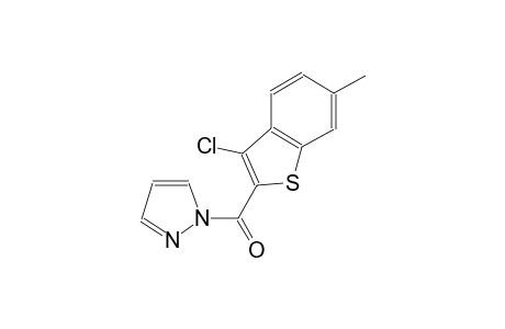 1-[(3-chloro-6-methyl-1-benzothien-2-yl)carbonyl]-1H-pyrazole