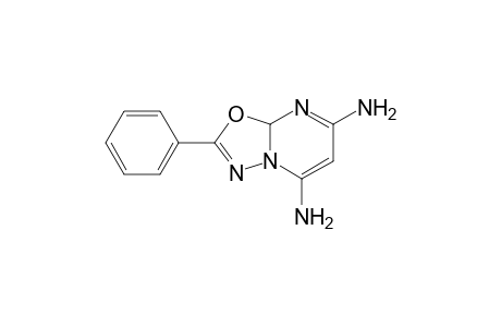 2-Phenyl-8aH-[1,3,4]oxadiazolo[3,2-a]pyrimidine-5,7-diamine