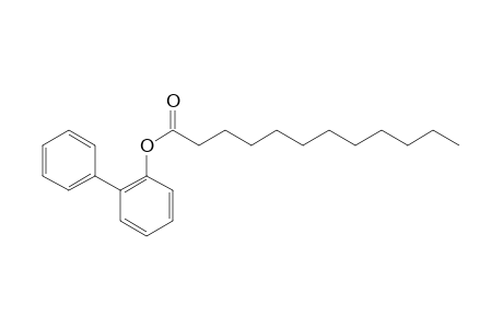 2-biphenylol, dodecanoate