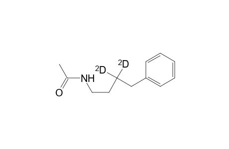 N-acetyl-3,3-dideuterio-4-phenylbutylamine