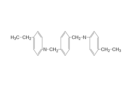 N,N'-bis(p-ethylphenyl)-p-xylene-alpha,alpha'-diamine