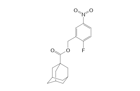 1-Adamantanecarboxylic acid, 2-fluoro-5-nitrophenyl ester