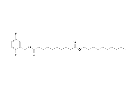 Sebacic acid, decyl 2,5-difluorobenzyl ester