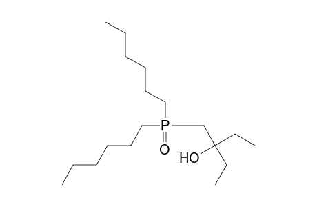 1-Dihexylphosphinyl-2-ethyl-2-butanol