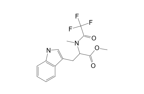 L-Tryptophan, N-trifluoroacetyl-N-methyl-, methyl ester