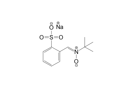 o-(N-tert-butylformimidoyl)benenesulfonic acid, sodium salt, N-oxide