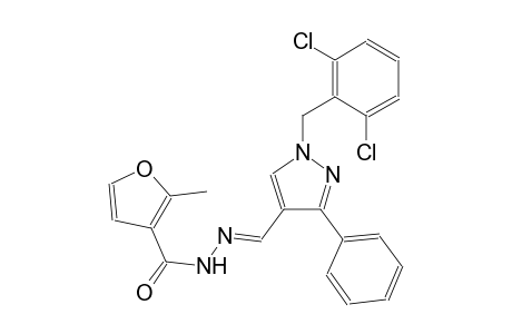 N'-{(E)-[1-(2,6-dichlorobenzyl)-3-phenyl-1H-pyrazol-4-yl]methylidene}-2-methyl-3-furohydrazide