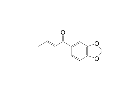 (E)-1-(Benzo-[D]-[1,3]-dioxol-6-yl)-but-2-en-1-one