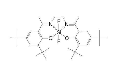 N,N'-ETHYLENE-BIS-(3,5-DI-TERT.-BUTYL-SALICYLIDENE-IMINATO)-DI-FLUOROSILANE