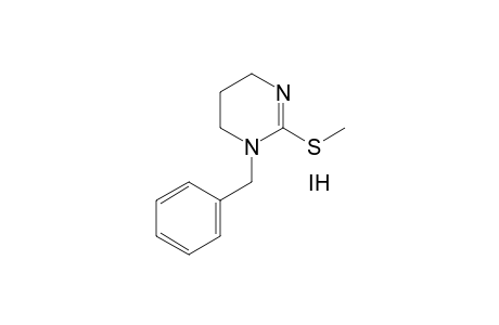1-benzyl-2-(methylthio)-1,4,5,6-tetrahydropyrimidine, monohydroiodide