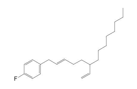 (E)-1-(4-Fluorophenyl)-6-vinyltetradec-2-ene