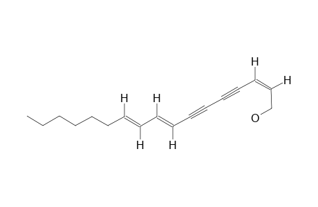 (2Z,8E,10E)-HEPTADECA-2,8,10-TRIENE-4,6-DIYN-1-OL