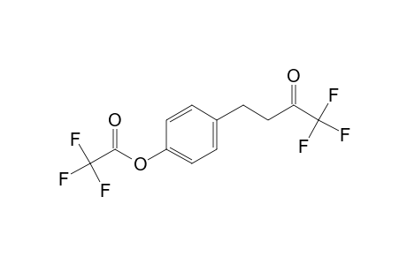 1,1,1-Trifluoro-4-(4-hydroxyphenyl)butan-2-one, trifluoroacetate