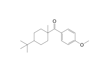 4-(T-Butyl)-1-methylcyclohexyl p-methoxyphenyl ketone