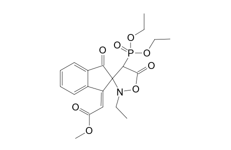METHYL-[4'-(DIETHOXYPHOSPHONYL)-2'-ETHYL-3,5'-DIOXO-1H,3H,5'H-SPIRO-(INDENE-2,3'-4'H-ISOOXAZOL)-4'-YLIDENE]-ACETATE