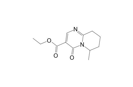 4-keto-6-methyl-6,7,8,9-tetrahydropyrido[1,6-a]pyrimidine-3-carboxylic acid ethyl ester