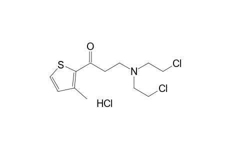 2-[bis(2-chloroethyl)amino]ethyl 3-methyl-2-thienyl ketone, hydrochloride